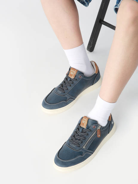 Sneakers Mustang Bleu men 4204304 vue secondaire 1