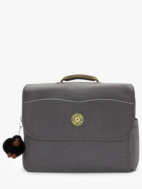 1 Compartment Satchel Kipling Gray back to school KI6891