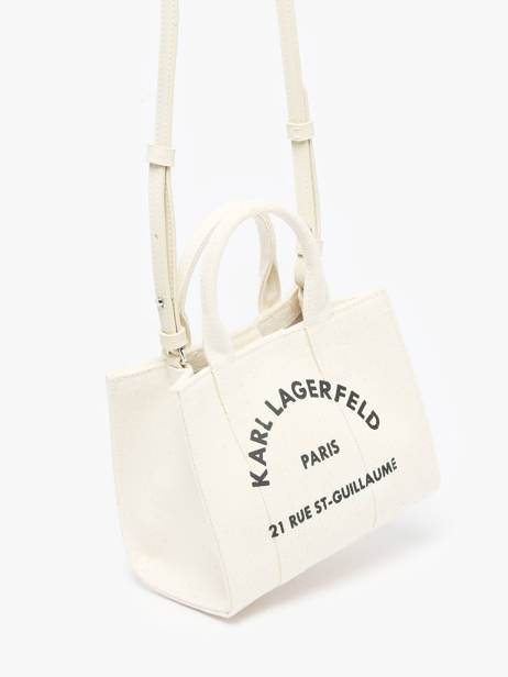 Shoulder Bag Rsg Cotton Karl lagerfeld White rsg A1W50118 other view 2