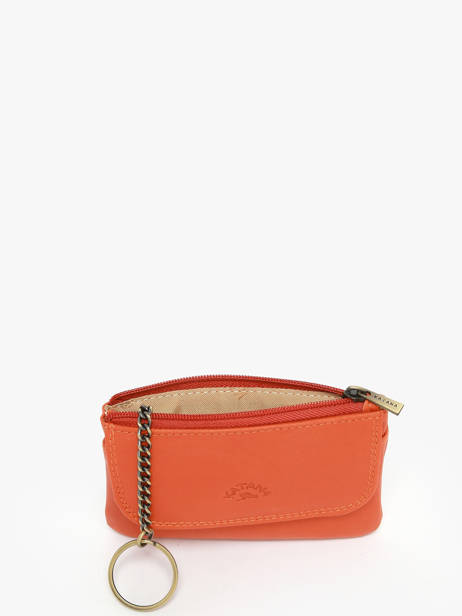 Coin Purse Leather Katana Orange marina 753120 other view 1