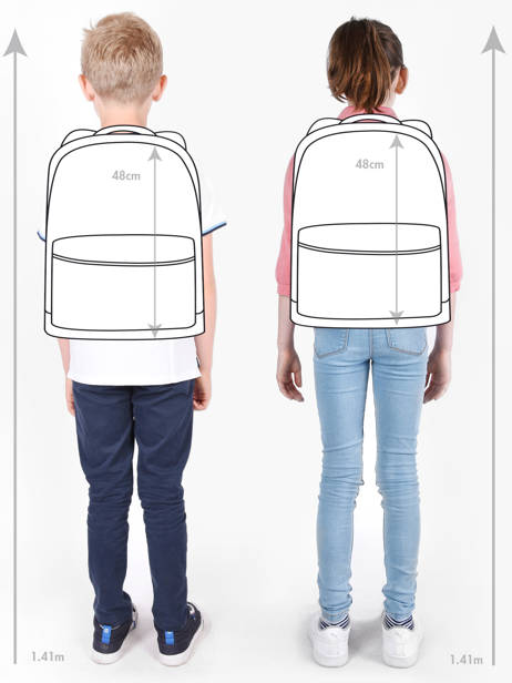 Backpack Aspen 3.0 Girls Stones and bones Multicolor girls G other view 1