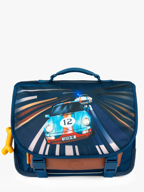 2-compartment Satchel Stones and bones Blue boys B