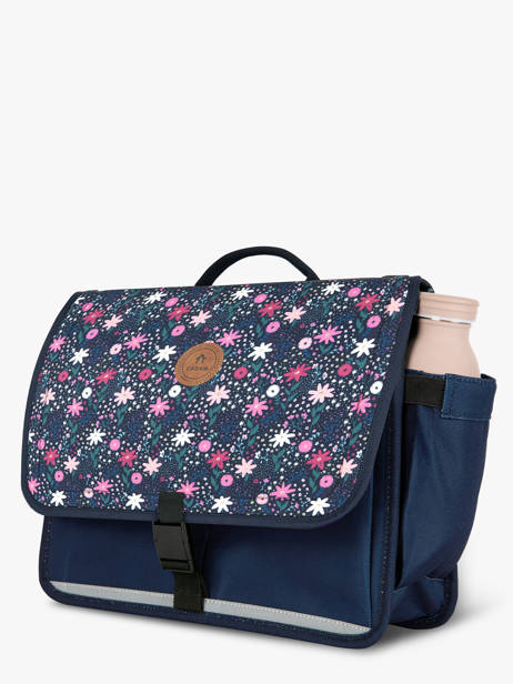 2-compartment Satchel Cabaia Blue school S other view 2