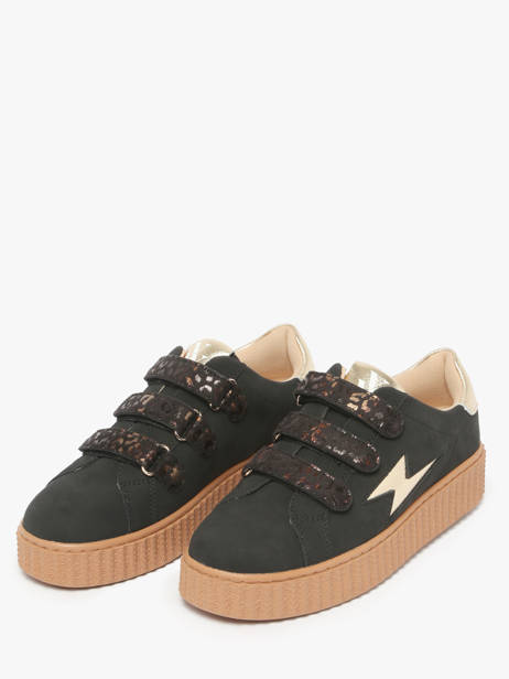 Sneakers Vanessa wu Noir accessoires BK2714NR vue secondaire 1