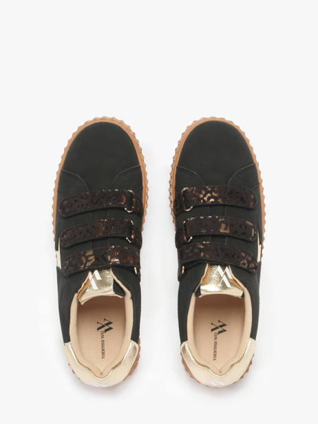 Sneakers Vanessa wu Noir accessoires BK2714NR vue secondaire 3
