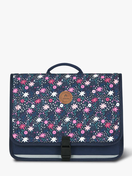 2-compartment Satchel Cabaia Blue school S