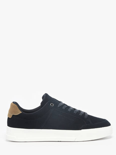 Sneakers In Leather Tommy hilfiger Blue men 5517DW5