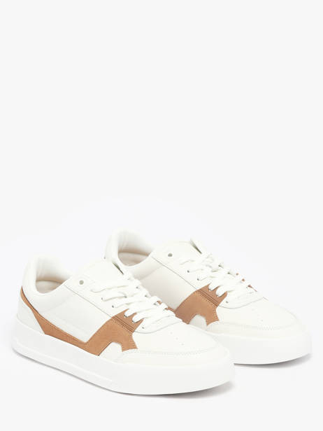 Sneakers In Leather Tommy hilfiger White men 55510LB other view 1