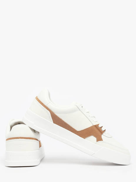 Sneakers In Leather Tommy hilfiger White men 55510LB other view 2