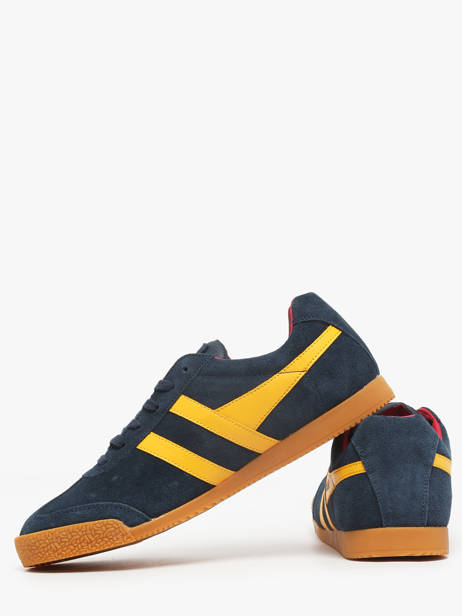 Sneakers In Leather Gola Blue men CMA192 other view 2