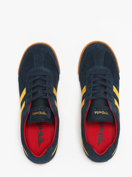 Sneakers In Leather Gola Blue men CMA192 other view 3