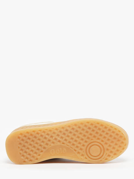 Sneakers In Leather Gola Beige women CLA589 other view 4