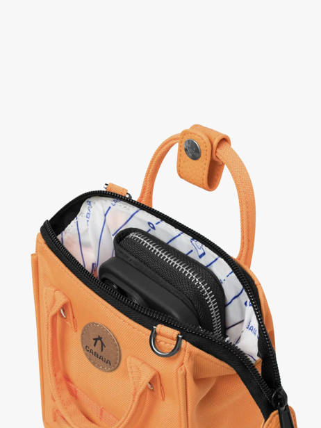 Nano Bag Crossbody 1 Compartment Cabaia Yellow adventurer NANOBAG other view 2
