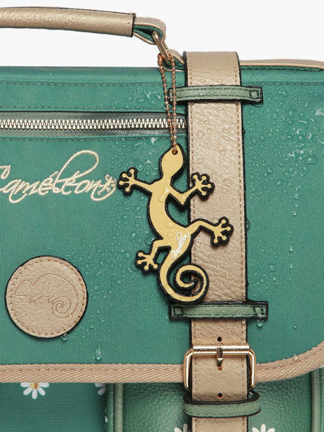 Sac Gouter Cameleon Vert vintage fantasy BL24 vue secondaire 4