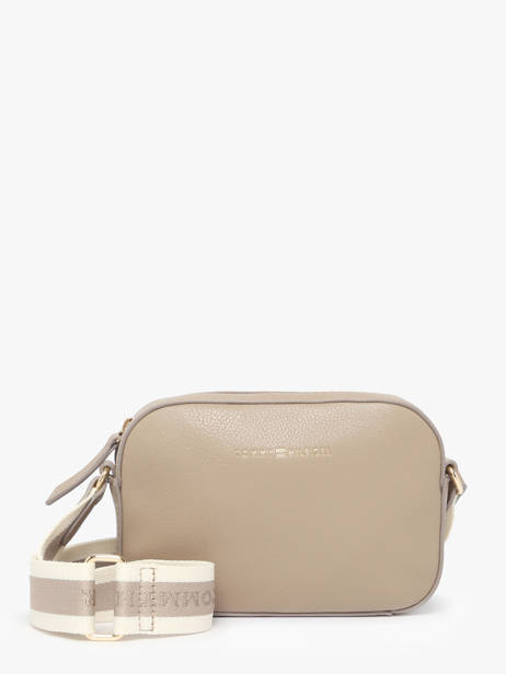 Shoulder Bag Th Logotape Polyurethane Tommy hilfiger Brown th logotape AW17450