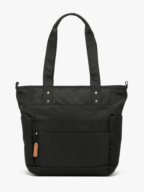 A4 Size Shoulder Bag Adventurer Recycled Polyester Cabaia Black adventurer TOTEBAGM other view 4