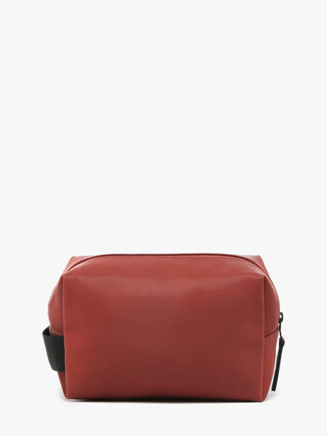 Boston Toiletry Bag Rains Red travel 15580 other view 2