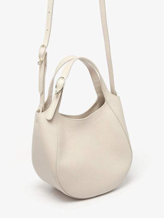 Longchamp Le foulonné Handbag White