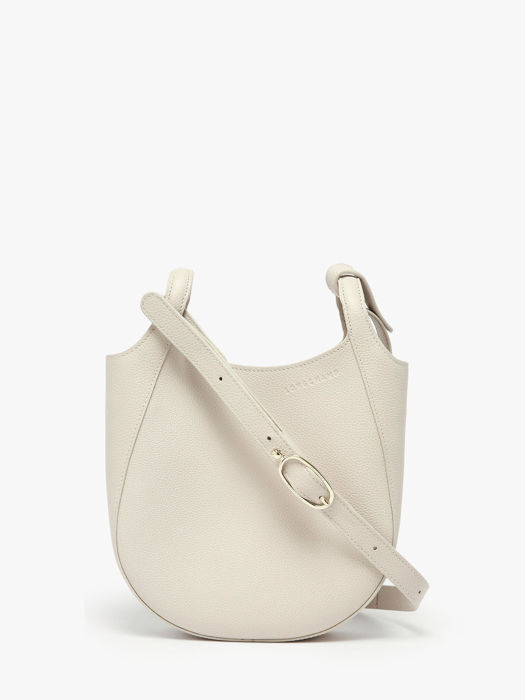 Longchamp Le foulonné Messenger bag White