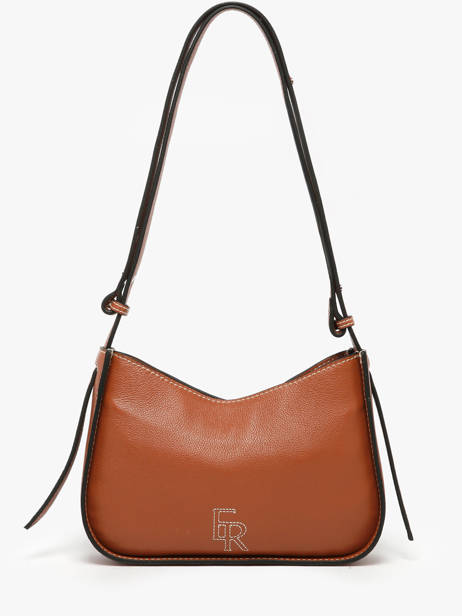 Crossbody Bag M Foudre Leather Etrier Brown foudre EFOD089M other view 3