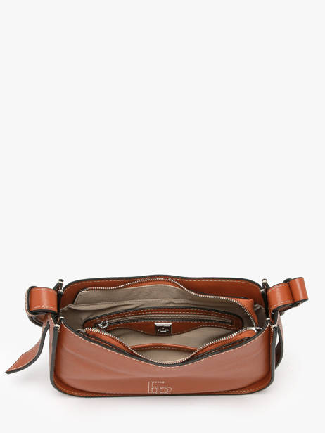 Crossbody Bag M Foudre Leather Etrier Brown foudre EFOD089M other view 5