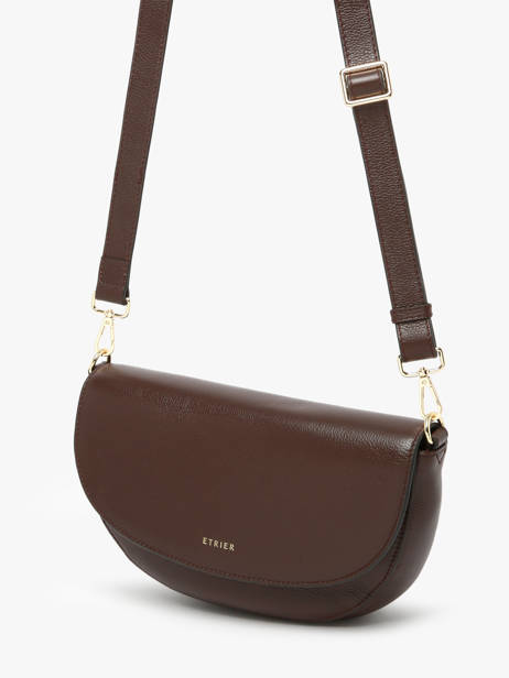 Shoulder Bag Tradition Leather Etrier Brown tradition ETRA065M other view 2