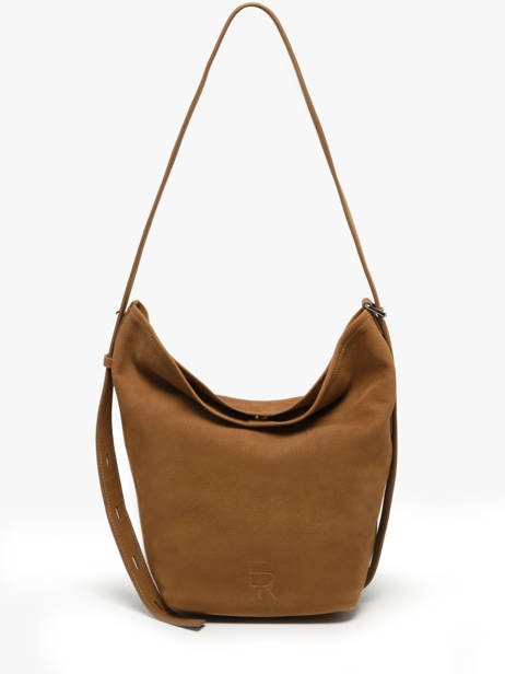Shoulder Bag Backpack M Cavalier Nubuck Leather Etrier Beige cavalier nubuck ECAN126M