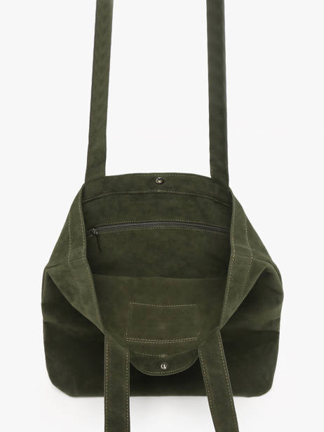 Shoulder Bag Suedine Kba Lancaster Green suedine kba 61 other view 3