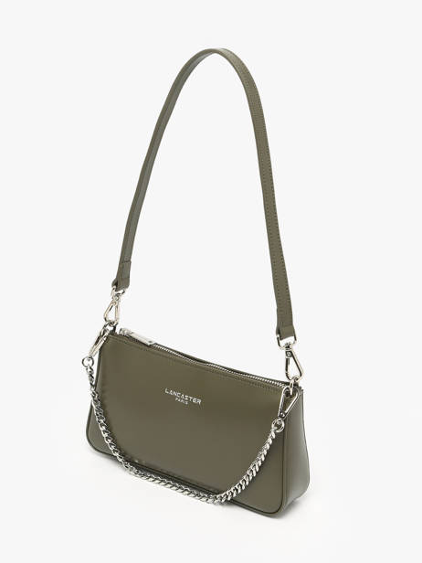 Leather Suave Baguette Bag Lancaster Green suave even 14 other view 2