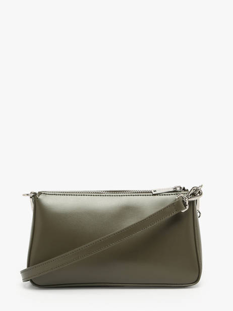 Leather Suave Baguette Bag Lancaster Green suave even 14 other view 4