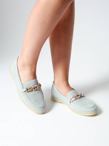 Mocassins Remonte Bleu women 12 vue secondaire 1