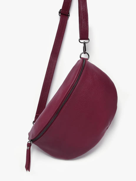 Leather Caviar Belt Bag Milano Red caviar CA21123 other view 2