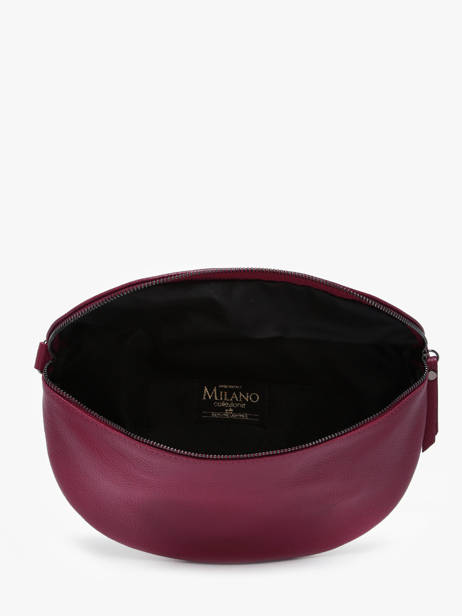Leather Caviar Belt Bag Milano Red caviar CA21123 other view 3