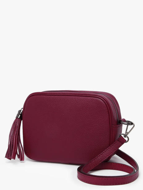 Crossbody Bag Caviar Leather Milano Red caviar CA2006N other view 2