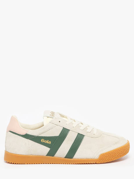 Sneakers In Leather Gola Beige women CLB538