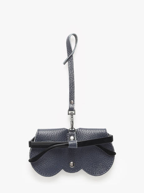 Sunglass Case Caviar Leather Milano Blue caviar CA25069 other view 3