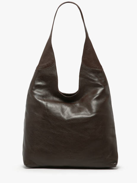 Shoulder Bag Cow Leather Basilic pepper Brown cow BCOW2L other view 4