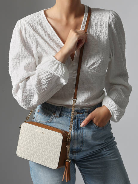 Sac Bandoulière Jet Set Item Michael kors Beige jet set F8GF5M2B vue secondaire 2
