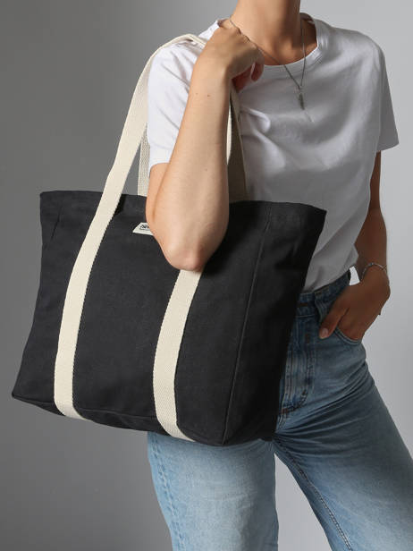 Sac Porté épaule Cesar Coton Hindbag Noir best seller CESAR vue secondaire 1