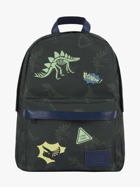 1 Compartment Backpack Tann's Green les fantaisies g 62277