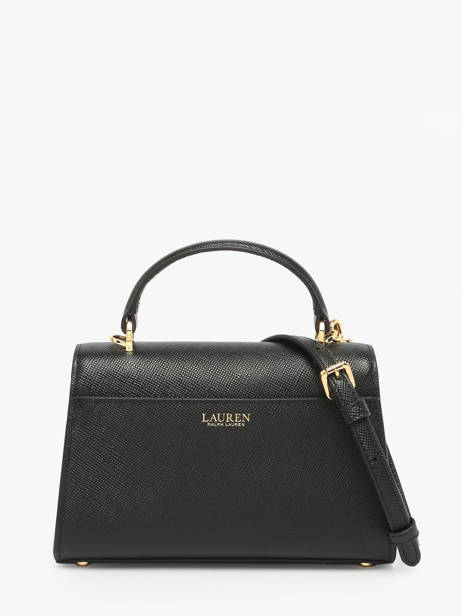 Satchel Farrah Leather Lauren ralph lauren Black farrah 31966765 other view 3