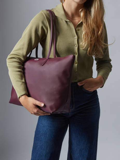 Sac Porté épaule L.12.12 Concept Lacoste Rouge l.12.12 concept NF1888PK vue secondaire 1