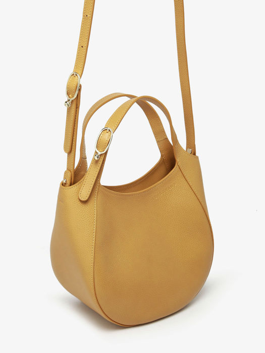 Longchamp Le foulonné Handbag Yellow