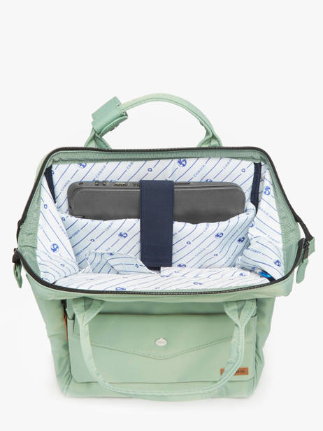 Customisable Backpack Adventurer Medium Cabaia Green adventurer BAGS other view 2
