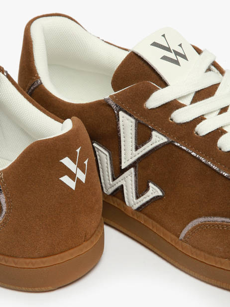 Sneakers Sarah Vanessa wu Brown women BK2805OR other view 3