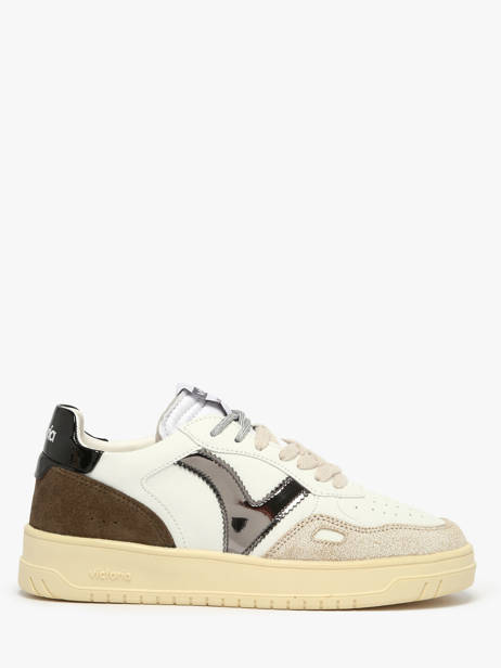 Sneakers In Leather Victoria Green women 1257135