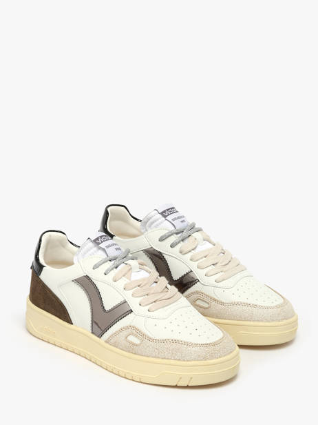 Sneakers In Leather Victoria Green women 1257135 other view 1