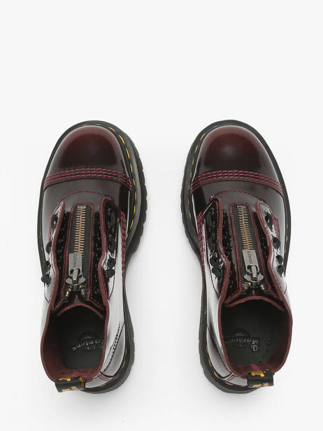Boots In Leather Dr martens Red women 25233600 other view 3