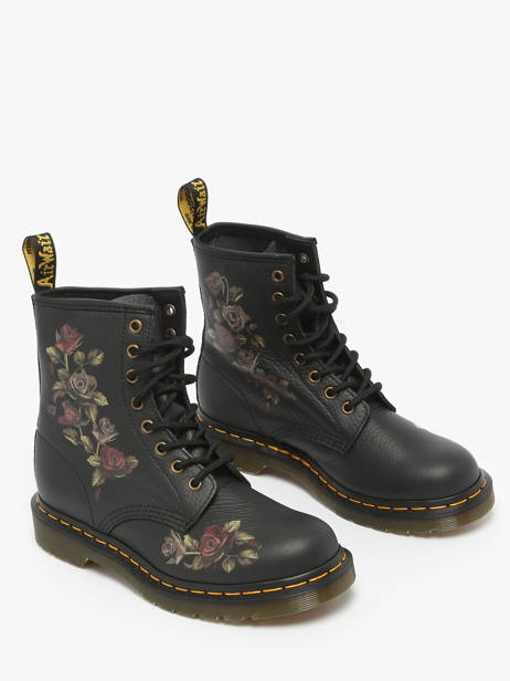 Boots 1460 In Leather Dr martens Black women 32070001 other view 1