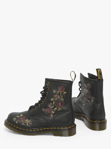 Boots 1460 In Leather Dr martens Black women 32070001 other view 2